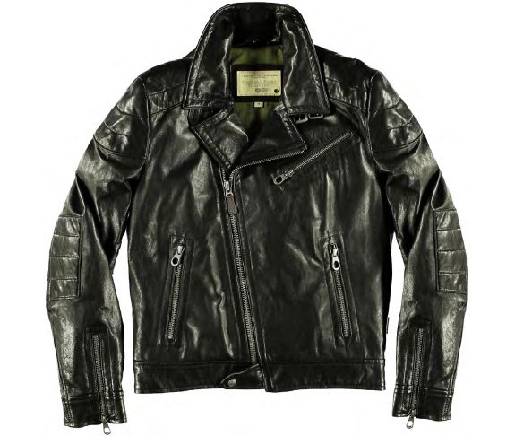 giubbotto stile moto 