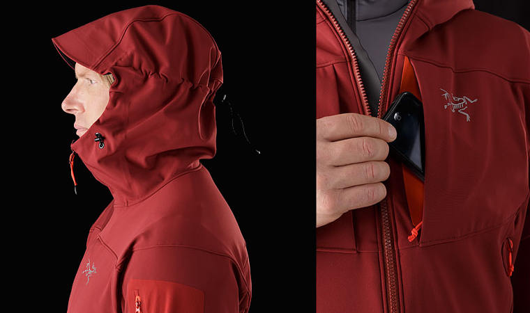 arcteryx gamma mx-hoody bordeaux