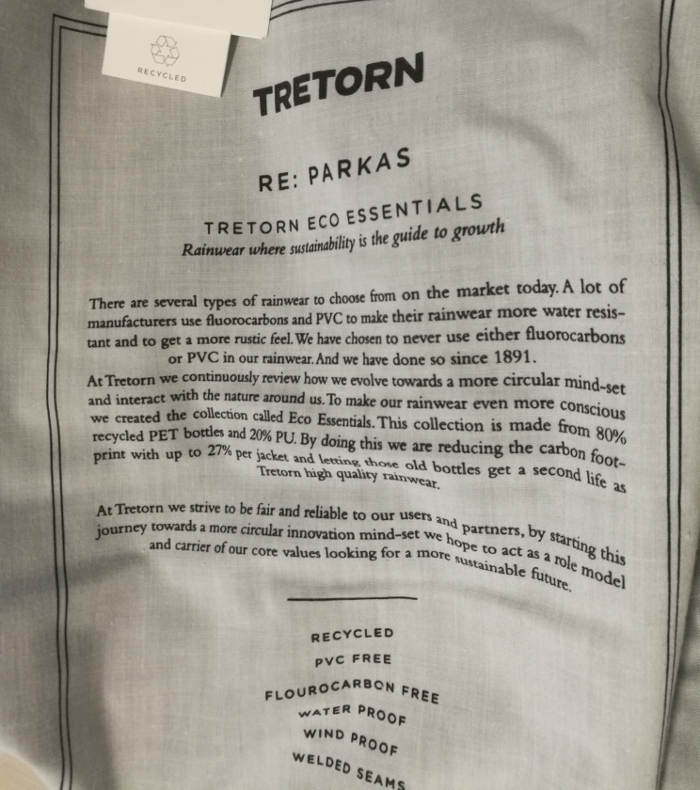 Tretorn Pu Parka interno