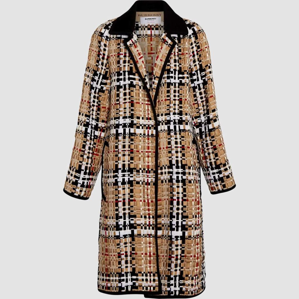 Cappotto Burberry Quadri Donna