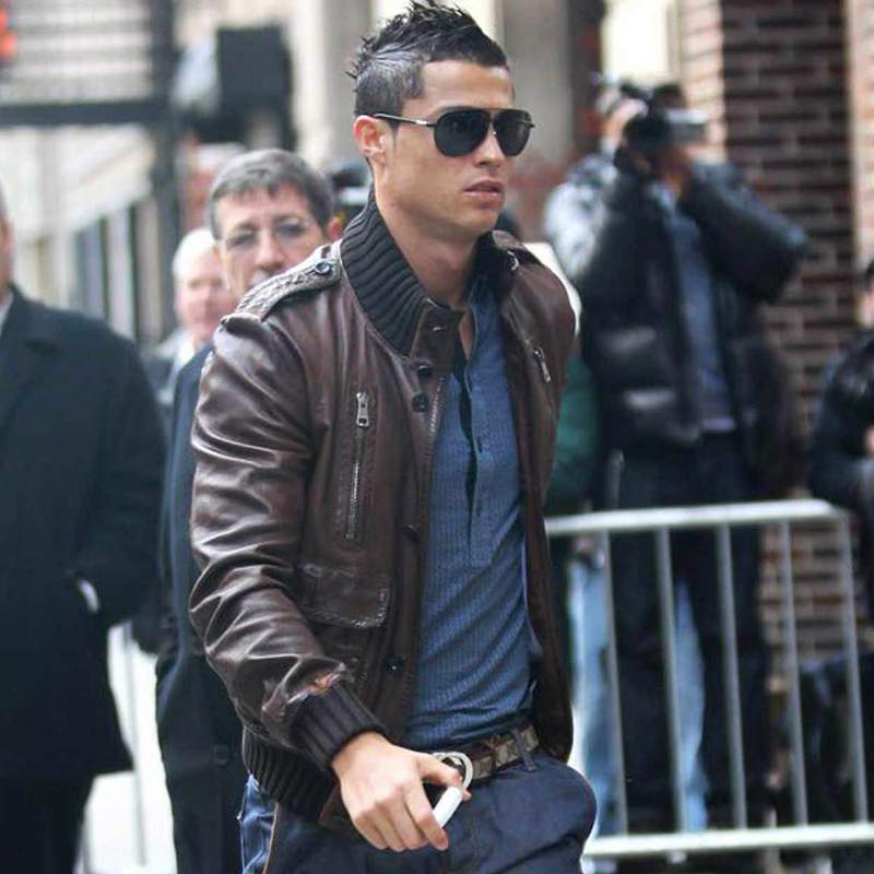 Giubbino Gucci Pelle Cristiano Ronaldo
