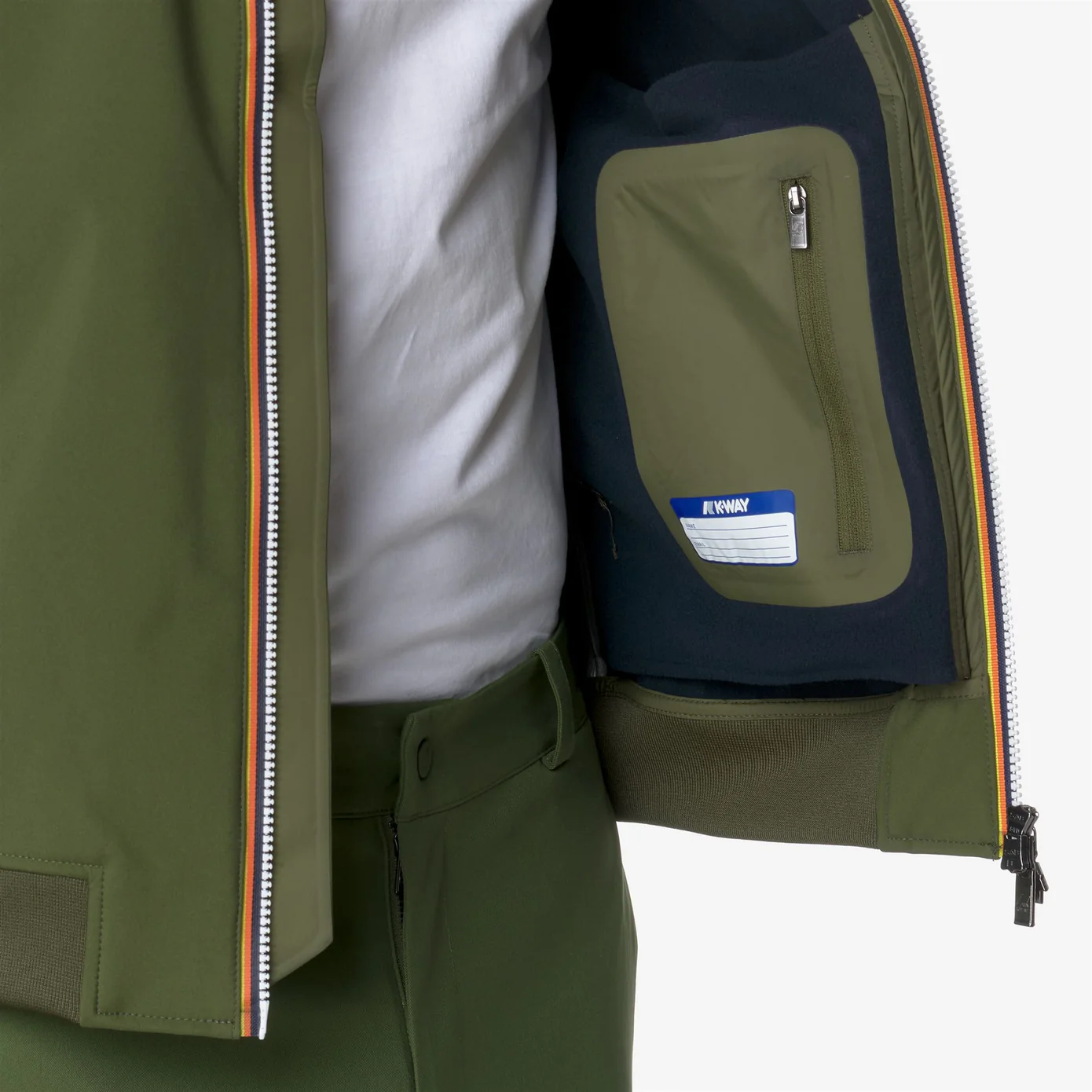 Giacca K-way Corta tasca