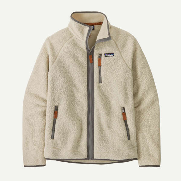 Patagonia Retro Pile Bianco Pelican
