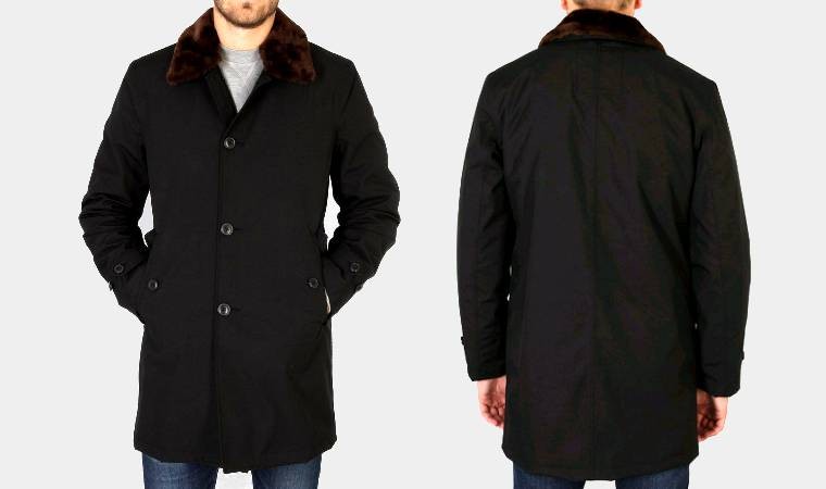 Cappotto Museum Navy