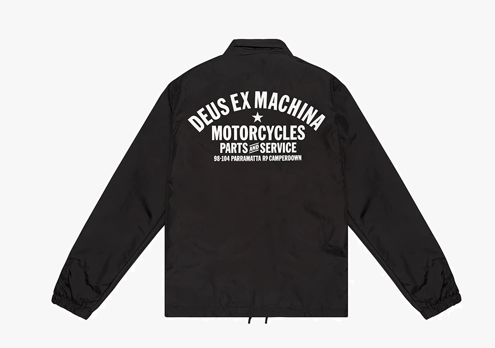 deus ex machina coach jacket