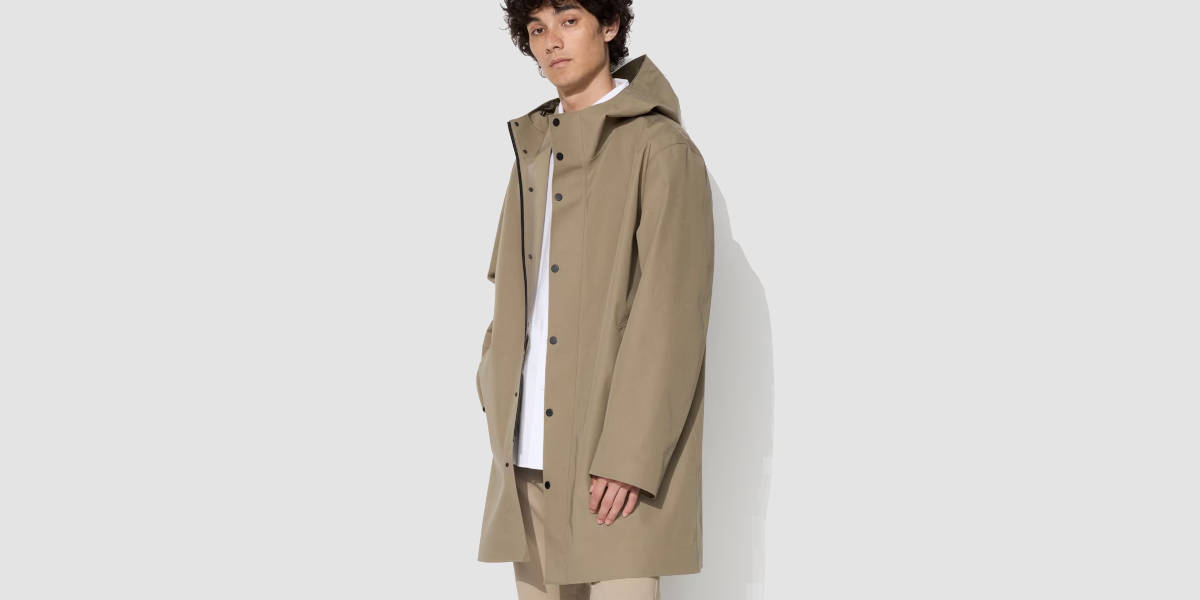 giacca uniqlo blocktech